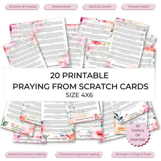 Praying From Scratch Cards *Digital Download*